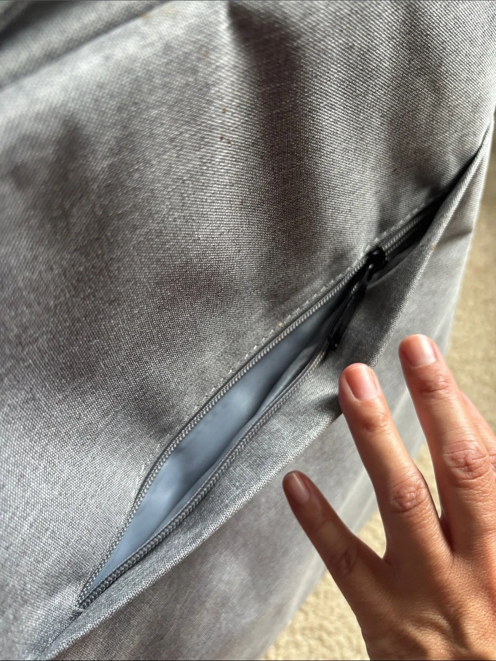 Gray Laptop Sleeve Carry Case